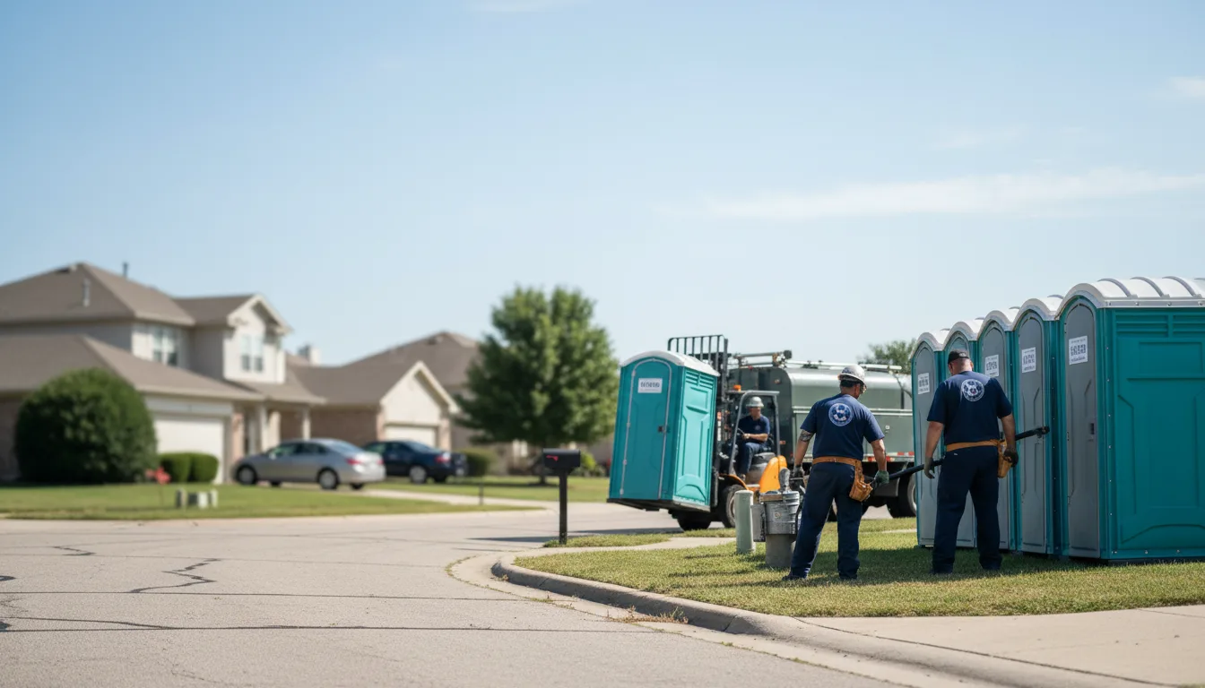 Porta Potty Rental in Aubrey, AR near me